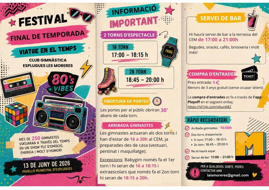 Entrades Festival Final de Temporada
